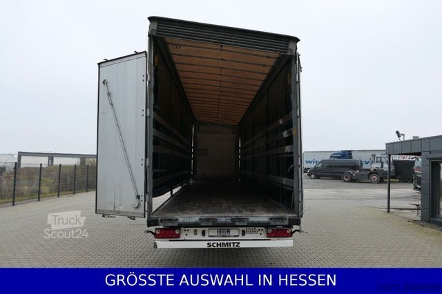 Atvira puspriekabė su tentu SCHMITZ CARGOBULL Mega Varios 3,05m Innen neue Plane ¤395.-mt