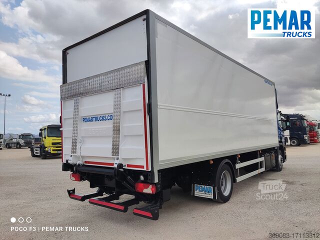 Tovornjak z zaprto škatlo SCANIA P 230 CAJA CERRADA 16.5T