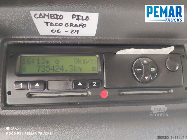 Tovornjak z zaprto škatlo SCANIA P 230 CAJA CERRADA 16.5T