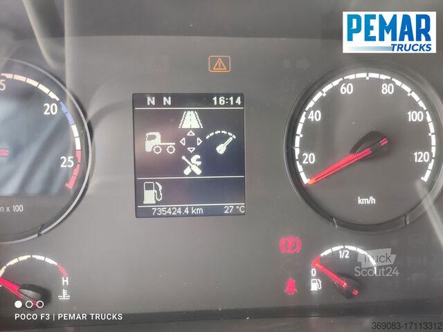 Tovornjak z zaprto škatlo SCANIA P 230 CAJA CERRADA 16.5T