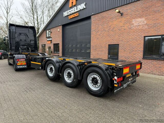 Transporte de contentores Pacton 2x20/30/40/45 FT Multi Liftas SAF Schijfremmen ...