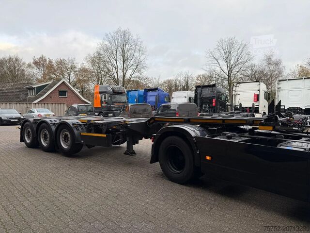 Transporte de contentores Pacton 2x20/30/40/45 FT Multi Liftas SAF Schijfremmen ...