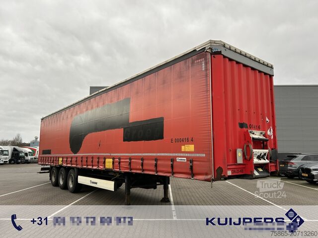 Curtain sided Krone Profi Liner / Curtainside / BPW Drum / NL Trailer