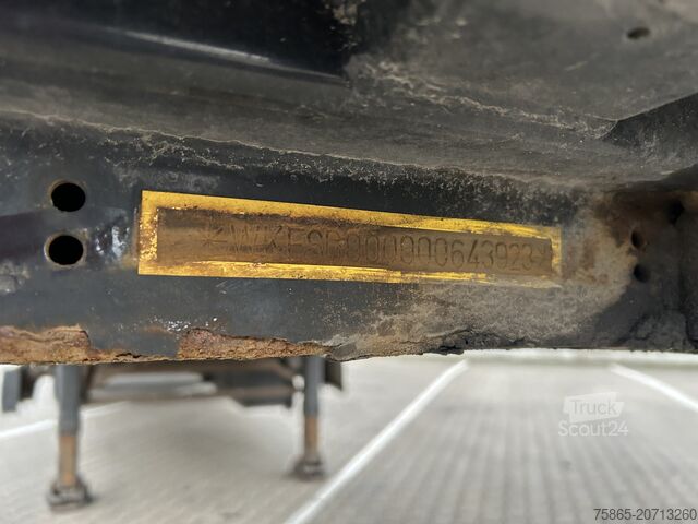 Curtain sided Krone Profi Liner / Curtainside / BPW Drum / NL Trailer