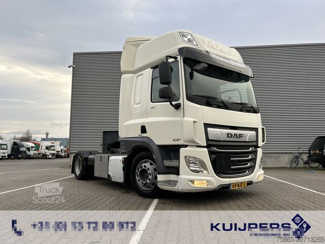 Volumen-SZM DAF CF 410 FT Space Cab / Mega / 787 dkm / Hefschot...