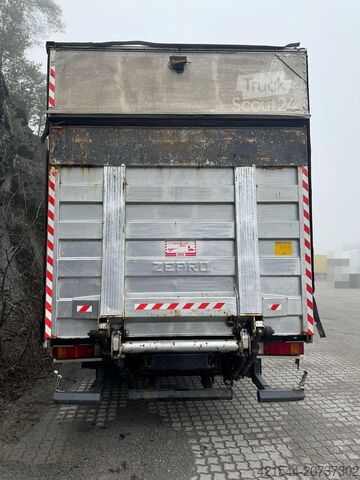 βαλίτσα Iveco Stralis 360 4x2 box truck with full side opening.