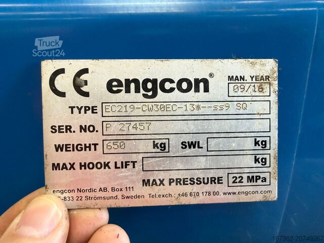 Engcon EC219-CW30EC-13 Engcon Engcon EC219-CW30EC-13 Engcon