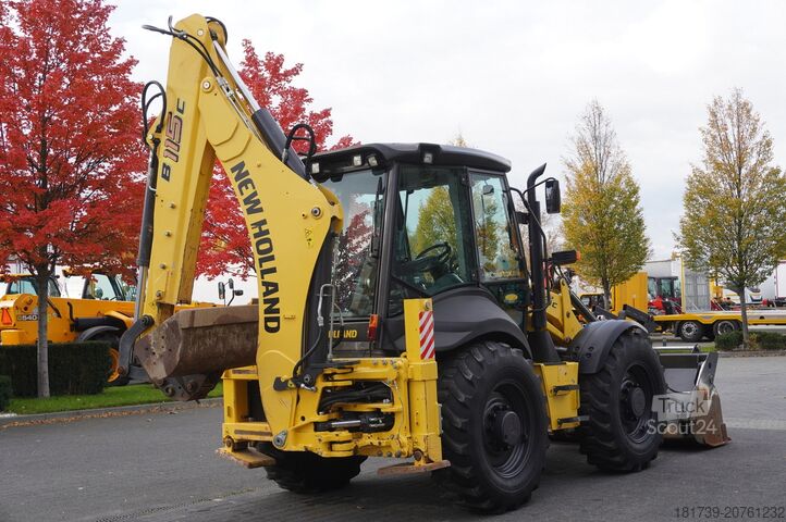 Kazici yükleyi̇ci̇ New Holland B 115 C backhoe loader / 1000 MTH !