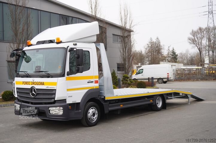 Araba taşıyıcısı Mercedes-Benz Atego 818 /E6/ NEW GALVANIZED tow truck