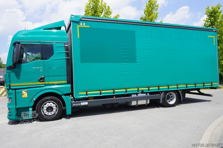 Bīdāms jumts MAN TGX 18.470 / 2022 / Curtainsider 19 EPAL