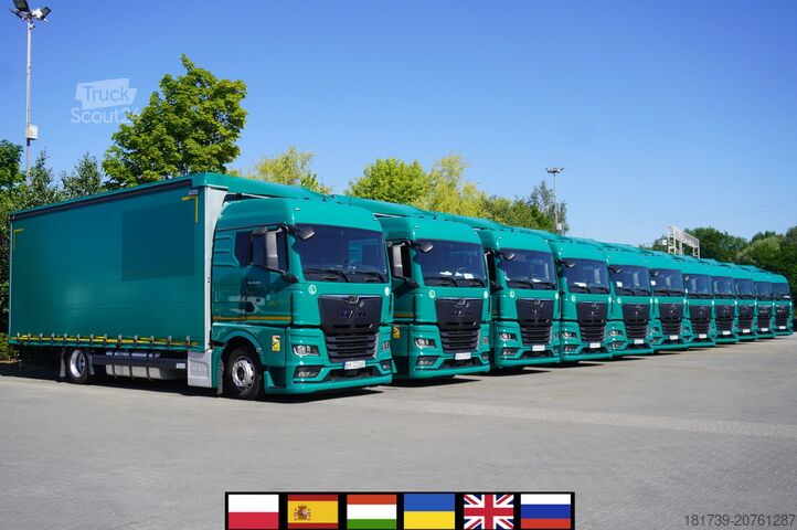 Bīdāms jumts MAN TGX 18.470 / 2022 / Curtainsider 19 EPAL