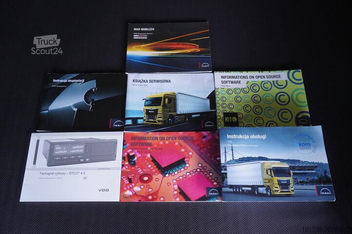 Bīdāms jumts MAN TGX 18.470 / 2022 / Curtainsider 19 EPAL