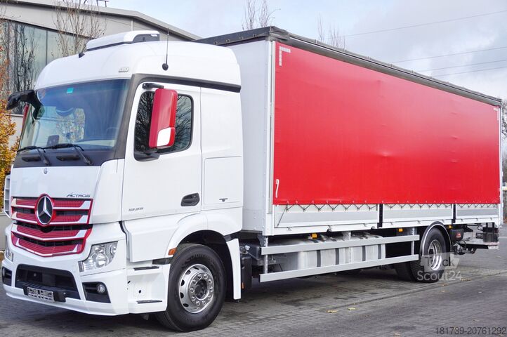 Burtofiranka Mercedes-Benz Actros 1835 E6 4×2 / Curtainsider 21 pal