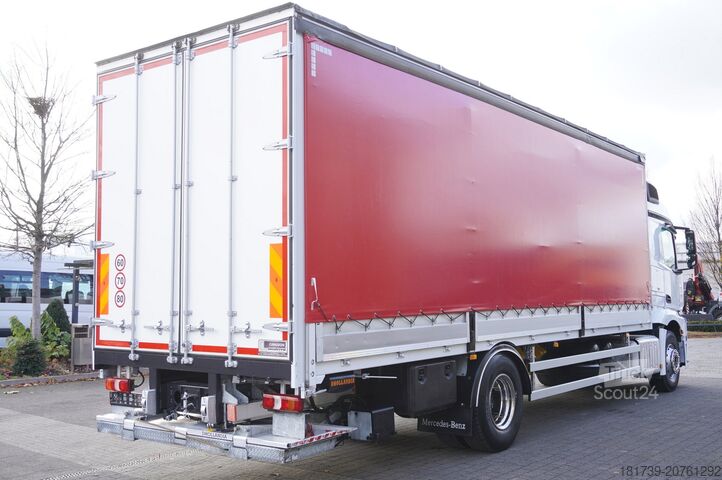 Burtofiranka Mercedes-Benz Actros 1835 E6 4×2 / Curtainsider 21 pal
