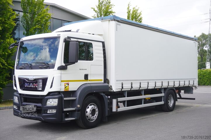 Firanka MAN TGS 18.440 / 19 EPAL curtainsider / Slee