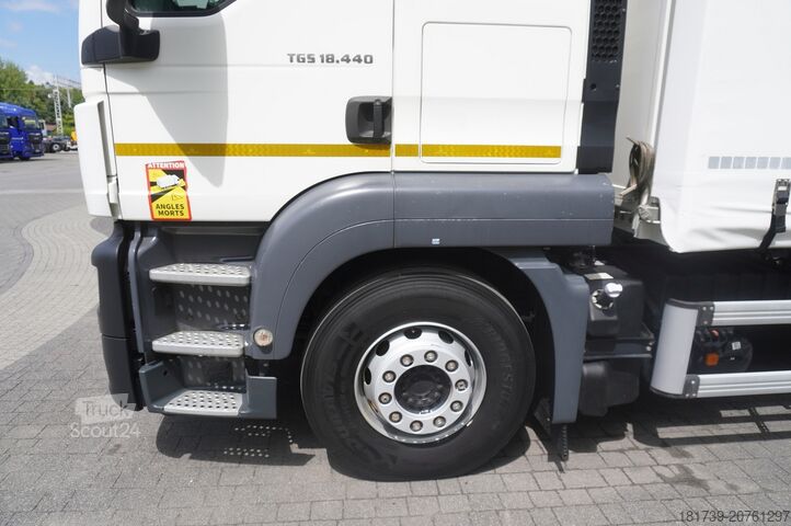 Firanka MAN TGS 18.440 / 19 EPAL curtainsider / Slee