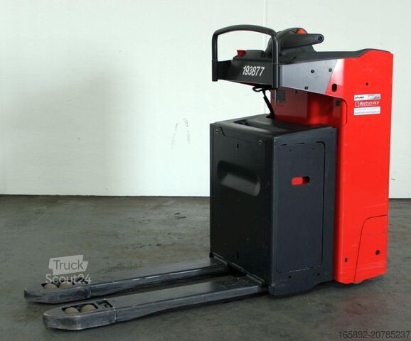 Električni paletni voziček s stoječo platformo Linde T 20 SF 1154