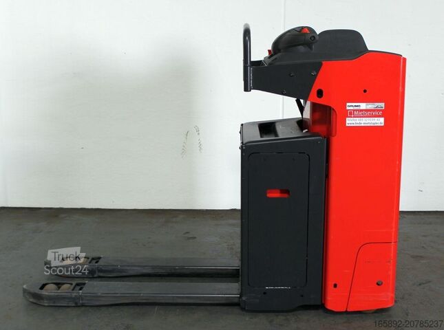 Električni paletni voziček s stoječo platformo Linde T 20 SF 1154