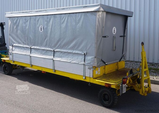 Remolques portacontenedores de volteo (Roll off) PEFRA 4000