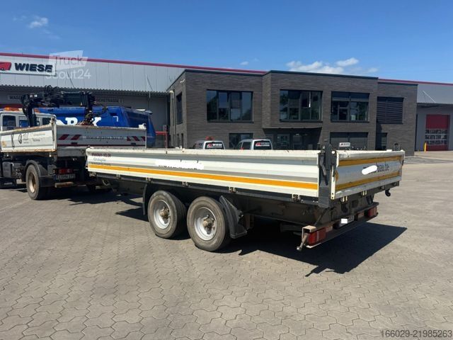Кран-манипулятор на шасси грузовика IVECO 140E250 Kipper mit HIAB Kran inklusive Anhänger
