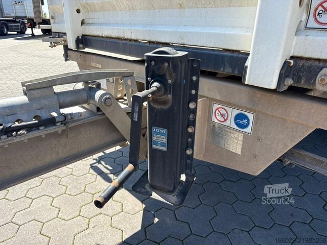 Трехсторонний самосвал IVECO 140E250 Kipper mit HIAB Kran inklusive Anhänger