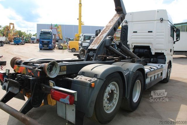 Autocamion cu cârlig pentru containere MAN TGX 26.500 6x2 BL - Meiller RK 20.65 - Nr.: 452