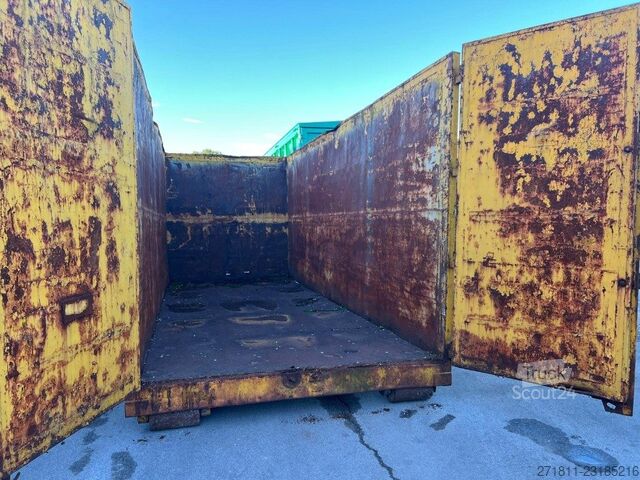 Abrollkipper  CONTAINER SCARRABILE USATO A CIELO APERTO