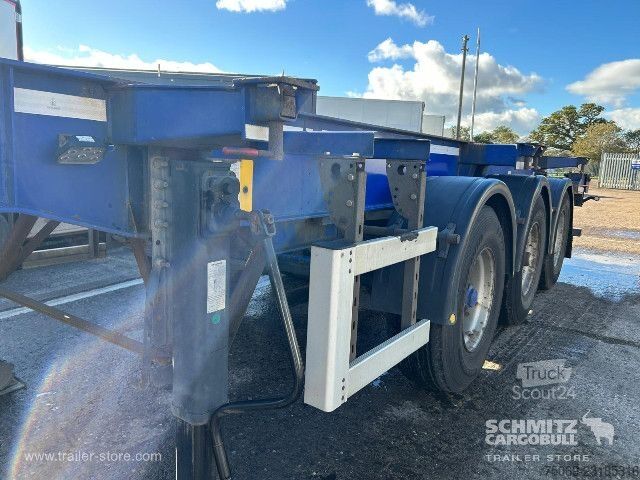 شبه مقطورة Dennison Containerchassis Slider
