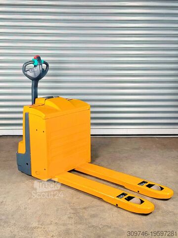 Πεζός πεζός χαμηλού ανυψωτικού οχήματος Jungheinrich EJE 220 - Service Neu  - 4.323 Std.- Batterie 80%