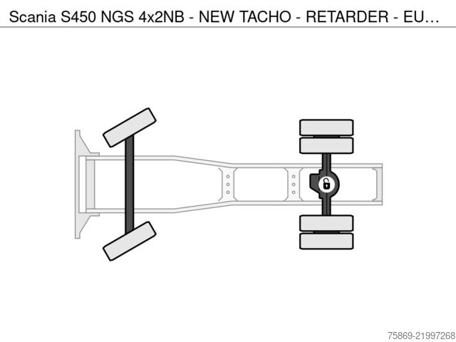 معيار SZM Scania S450 NGS 4x2NB - NEW TACHO - RETARDER - EURO 6D...