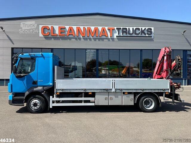 Camion-grue Volvo FL 240 8 Tonmeter laadkraan Just 151.414 km!