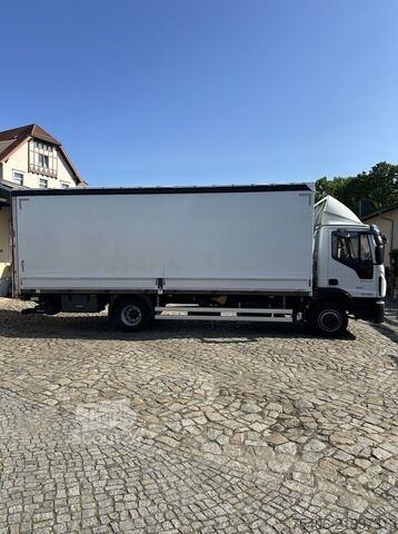 شاحنة بمسطحة ومشمع iveco 120-250 Eurocargo rechts Schiebeplane LBW