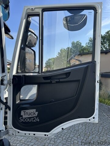 شاحنة بمسطحة ومشمع iveco 120-250 Eurocargo rechts Schiebeplane LBW