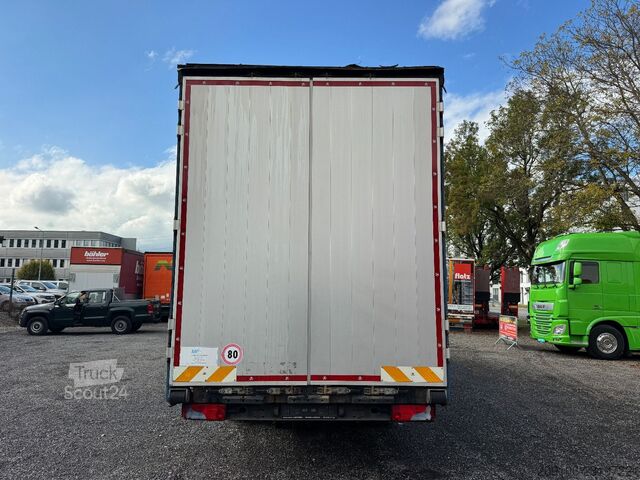 Plattewagen met zeil MAN TGX 18.400 Pritsche Plane