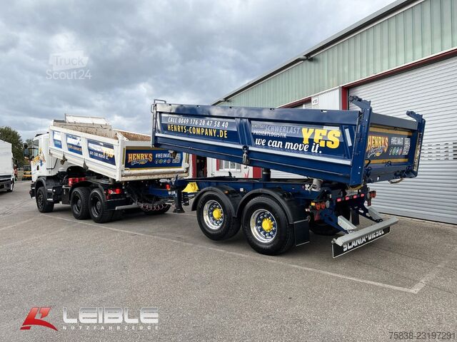 Tresidig tippbil SCANIA G 490 CB6x4MHZ*Meiller* Bordmatik*Blatt*370TKM*