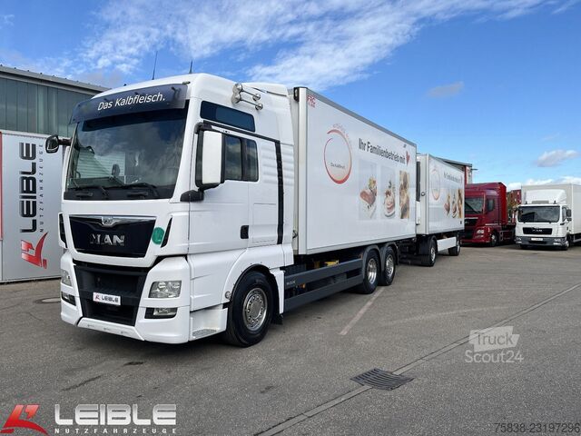 Camion frigorifique MAN TGX 26.480 6x2*Fleisch/Rohr*Meat*Komplettzug*