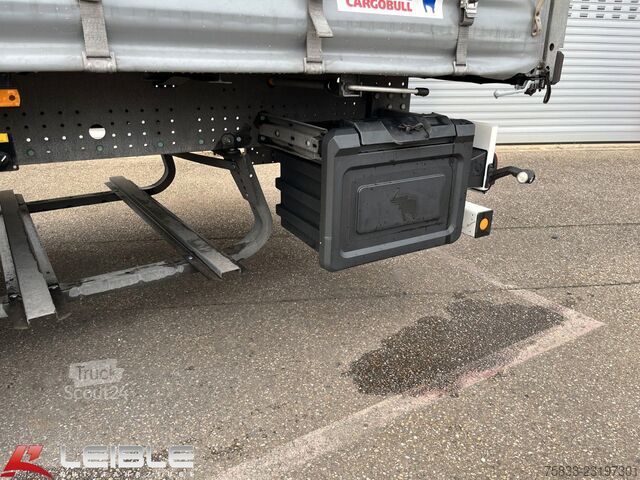Öppen semitrailer med kapell SCHMITZ CARGOBULL SCB*Standard Tautliner*Liftachse*Code XL*