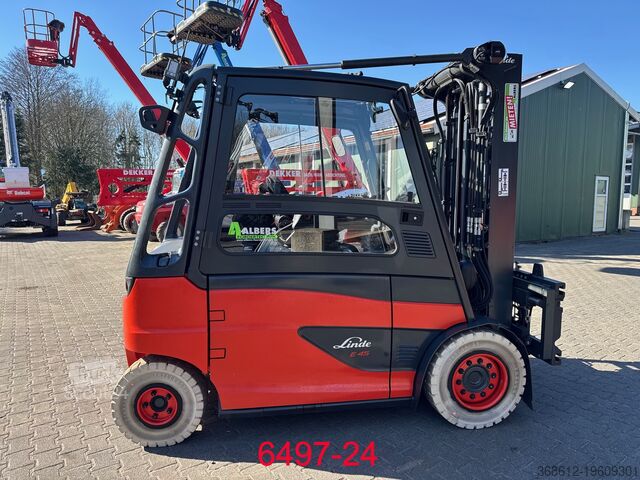 Elektrický – 4 kolesá Linde E 45 HL 600