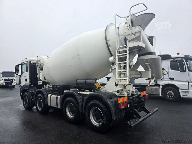 Caminhão betoneira MAN TGS 37.460 8x4 Mixer 11m³