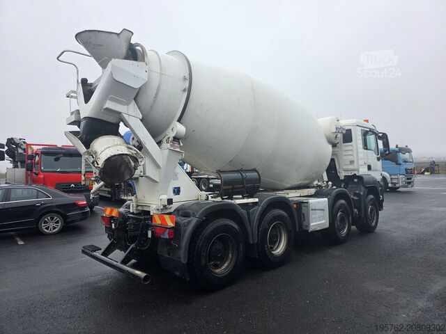 Caminhão betoneira MAN TGS 37.460 8x4 Mixer 11m³