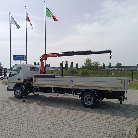 Truck-mounted crane van Fuso Canter 9C18 Fassi M40 Pritsche 4,5 m