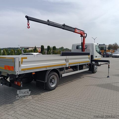 Truck-mounted crane van Fuso Canter 9C18 Fassi M40 Pritsche 4,5 m