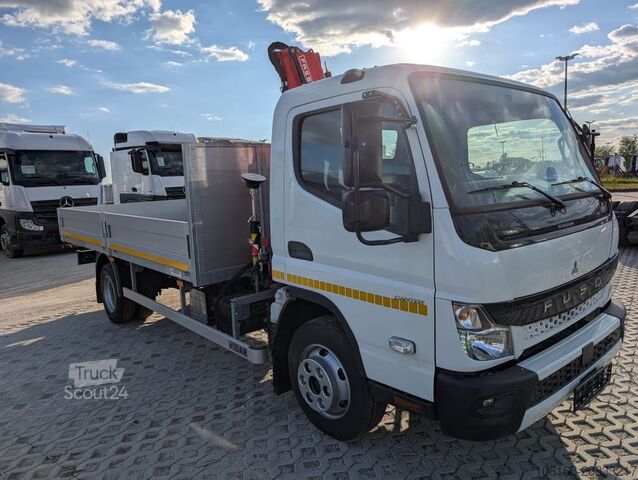 Truck-mounted crane van Fuso Canter 9C18 Fassi M40 Pritsche 4,5 m