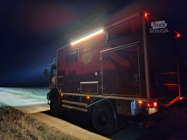 Automašīna-māja, ekspedīcija IVECO EUROCARGO 4x4