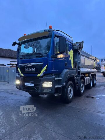 Pašizgāzējs MAN TGS 35.510 8x4 Kipper*Thermomulde*Blatt*Intarde...