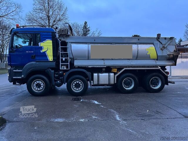 Pašizgāzējs MAN TGS 35.510 8x4 Kipper*Thermomulde*Blatt*Intarde...