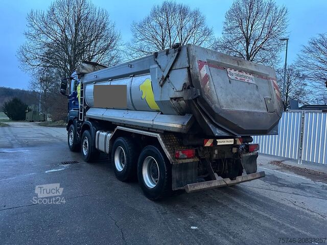 Pašizgāzējs MAN TGS 35.510 8x4 Kipper*Thermomulde*Blatt*Intarde...