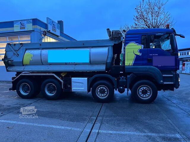 Pašizgāzējs MAN TGS 35.510 8x4 Kipper*Thermomulde*Blatt*Intarde...