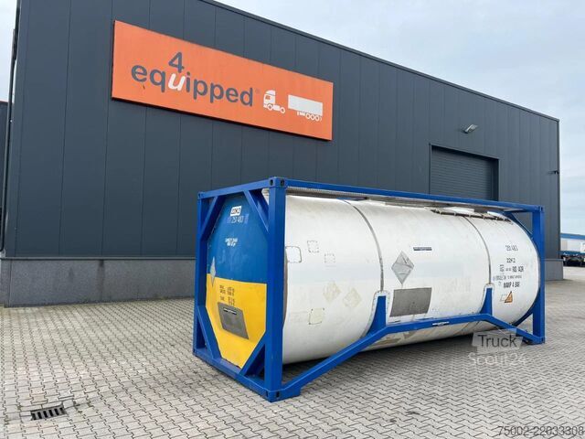 танк контейнер Welfit Oddy 20FT ISO, 24.930L / 1-COMP  / T11 / valid 5Y/CS...