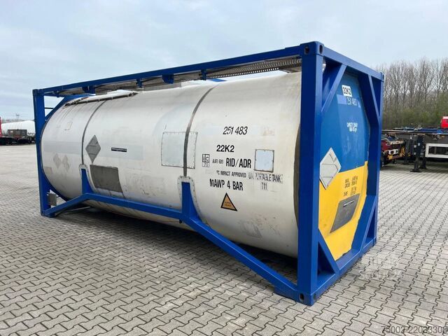 حاوية صهريج Welfit Oddy 20FT ISO, 24.930L / 1-COMP  / T11 / valid 5Y/CS...